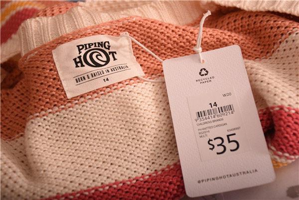 Girls Striped Sweater Cardigans Fashion And Casual cheap price two color autumn