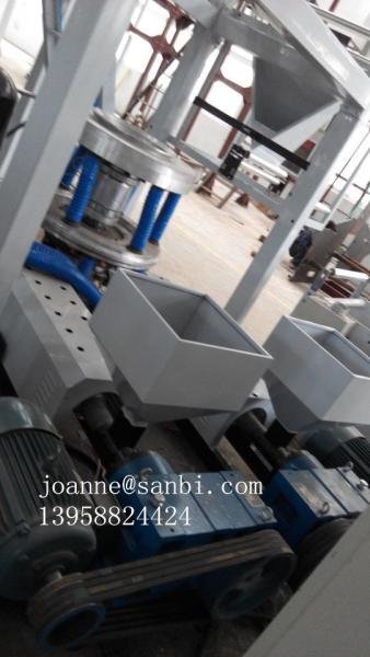 High Speed PE Film Blowing Machine ABA Three Layer Co - Extrusion