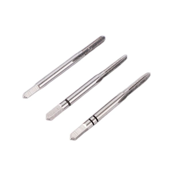 Industrial HSS M5x0.8 Hand Taps | DIN 352 6H Fully Ground Metric Tapping Set