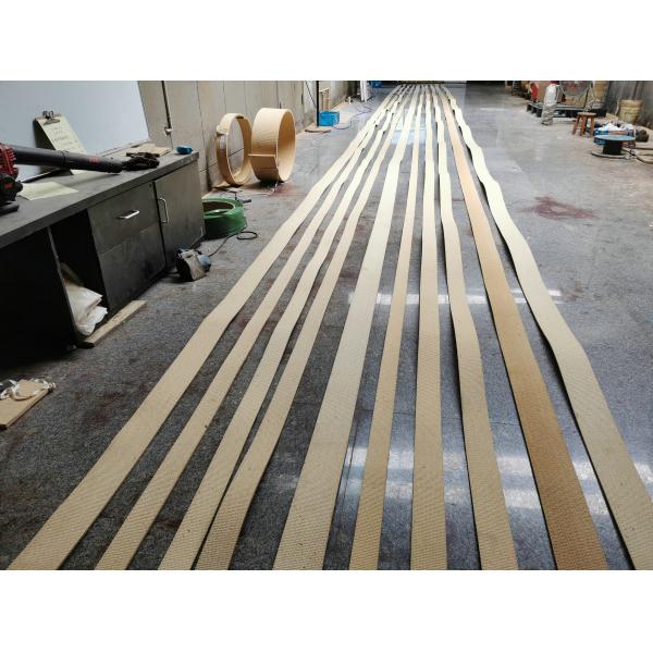 высококачественная не обкладка тормоза азбеста, гибкий диапазон тормоза, сплетенная подкладка крена тормоза