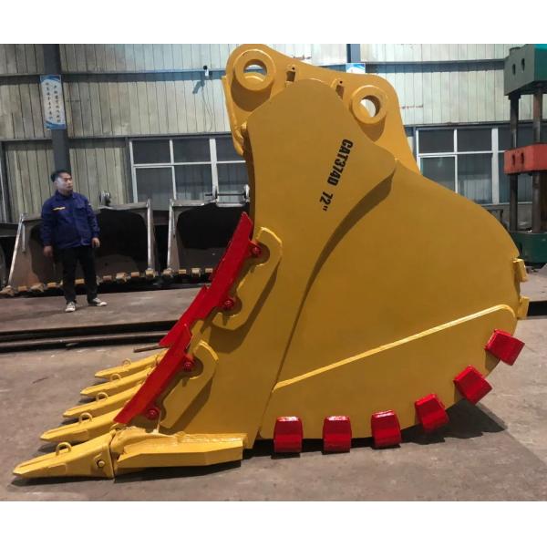 Excavators Heavy Duty Rock Bucket Grapple Premium Alloy Demanding Terrains