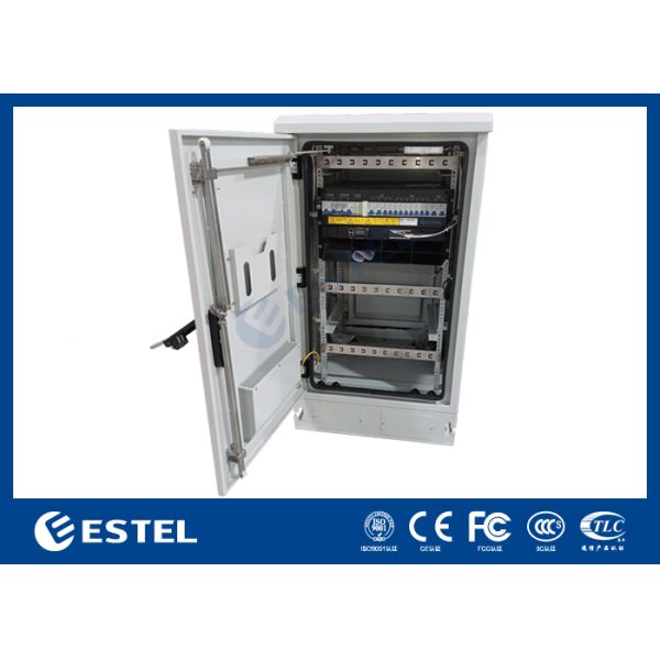 21U IP55 Integrated Telecom Cabinet with DC48V 24kw Rectifier System LLVD BLVD