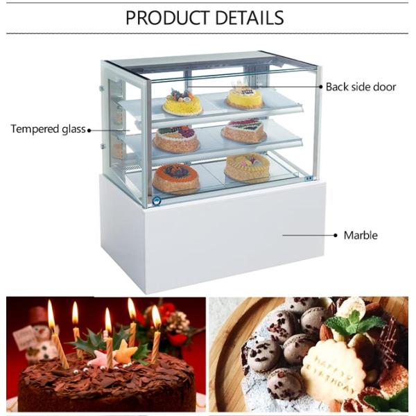 Straight Angles ISO 720w Refrigerated Cake Display Cabinets