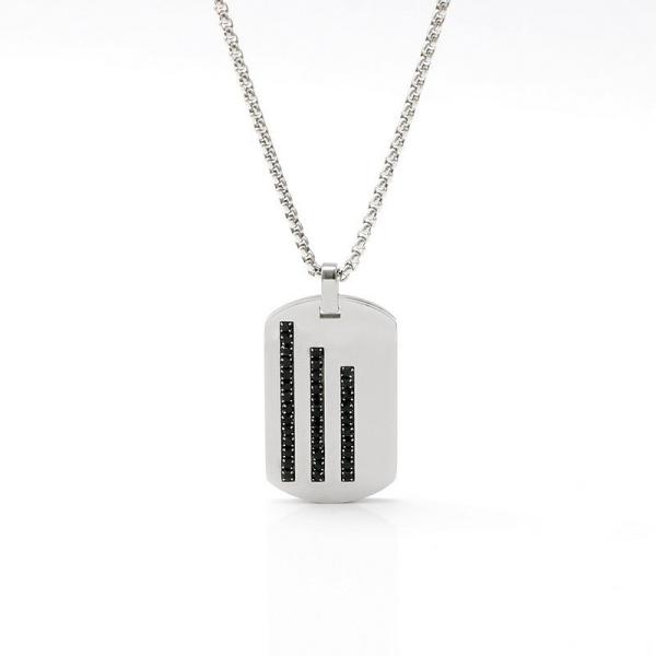 Personalized, fashionable, simple accessories, stainless steel high-end pendant, men's necklace, romantic, trendy, creative accessories