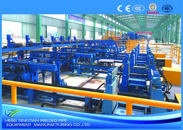 Galvanized Carbon Steel Pipe Manufacturing Machine 380V 50Hz