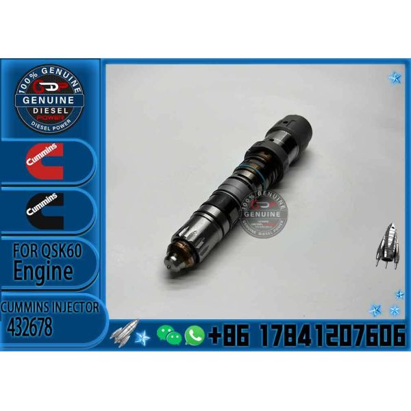 For  QSK60 Common Rail Fuel Injector Model 4326780 432678 & 4326781 for Efficient Diesel Performance