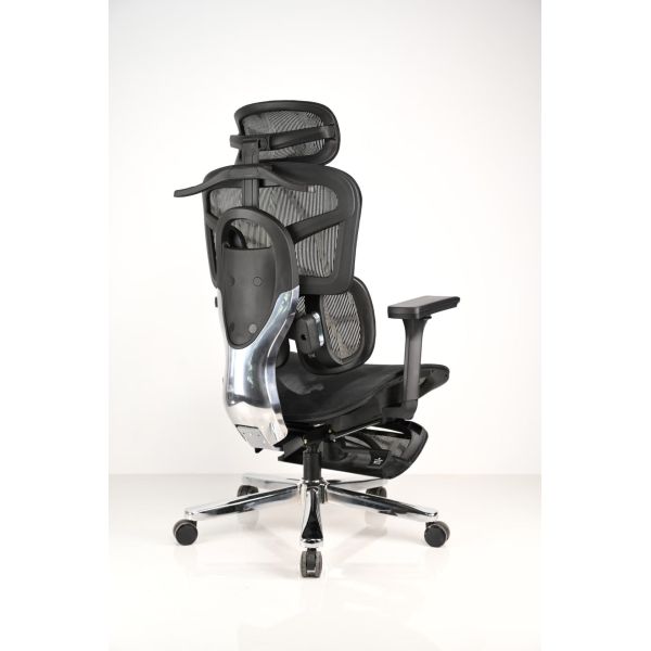 Factory New Ergonomic Office Chair Luxury design Aluminium back support Manager chair