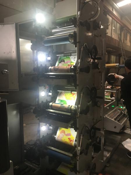 RY480-6c-B 6 Colour Self-Adhesive Blank Sticker Label Print Press