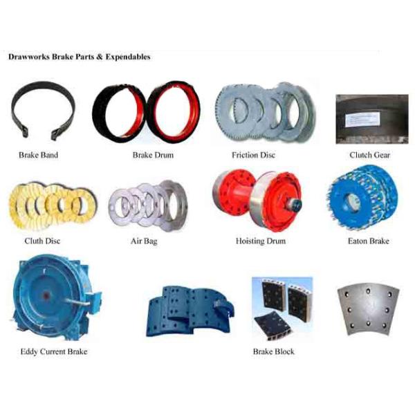 Brake Bands Drawworks Replacement Spare Parts Clutch Friction Linings Catheads