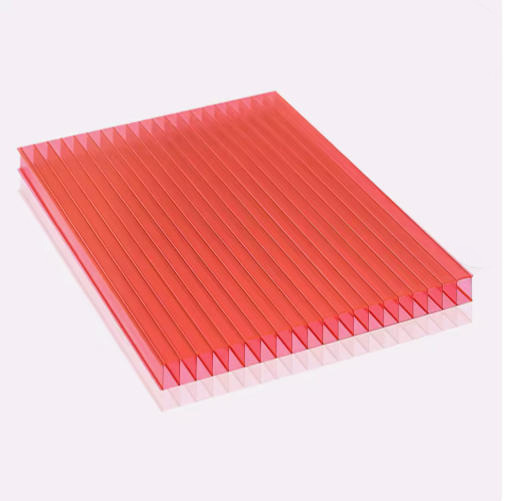 Greenhouse Roof Panels UV Protection Polycarbonate PC Twin Wall Hollow Sheet