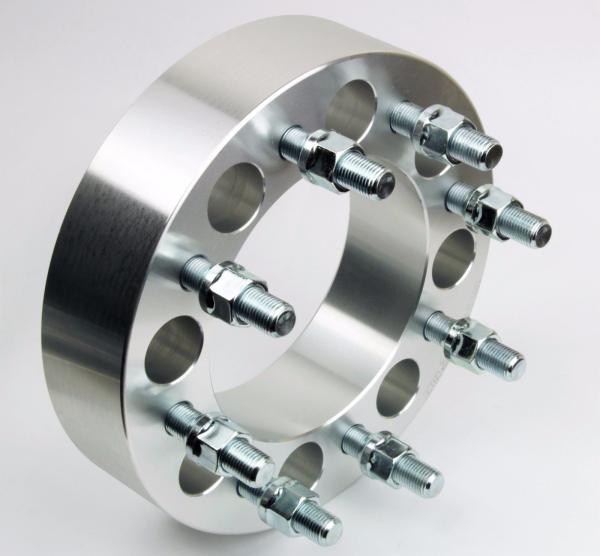 8x200 Ford Dually Wheel Spacers F350 With 14X1.50 Studs Thread Pitch