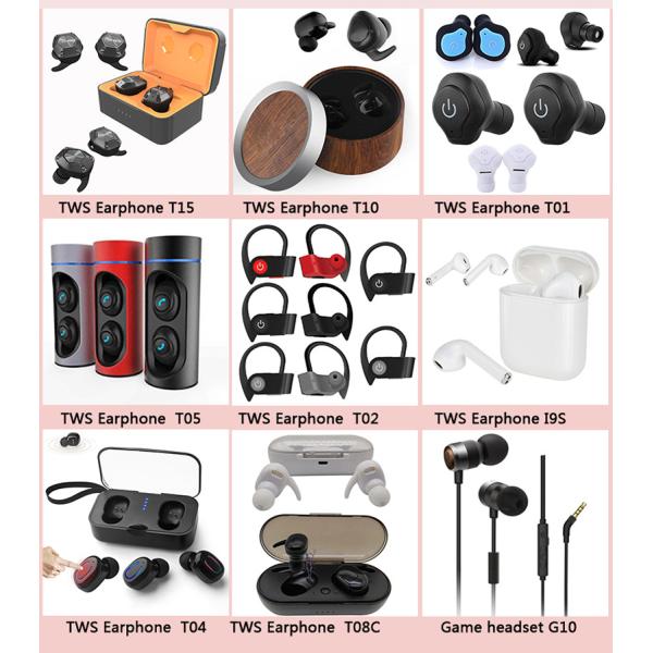 T15 TWS Bluetooth earbuds / Wireless headset earphone & headphone for iphone or android