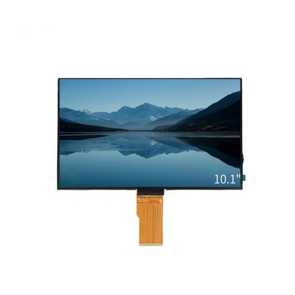 10.1 Inch TFT IPS Display High Brightness TFT LCD Screen 1024x600 Resolution With 60 PIN LVDS
