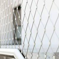Redes de cabos de aço inoxidável resistentes à corrosão