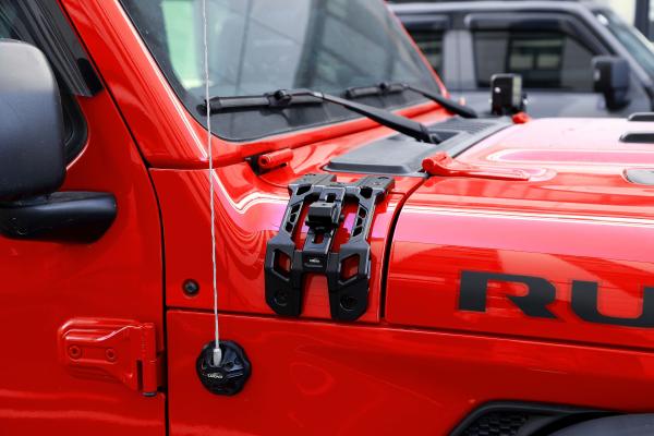Rust-Resistant Car Windshield Spot Light Mounting Brackets for Jeep JL Aluminum Alloy