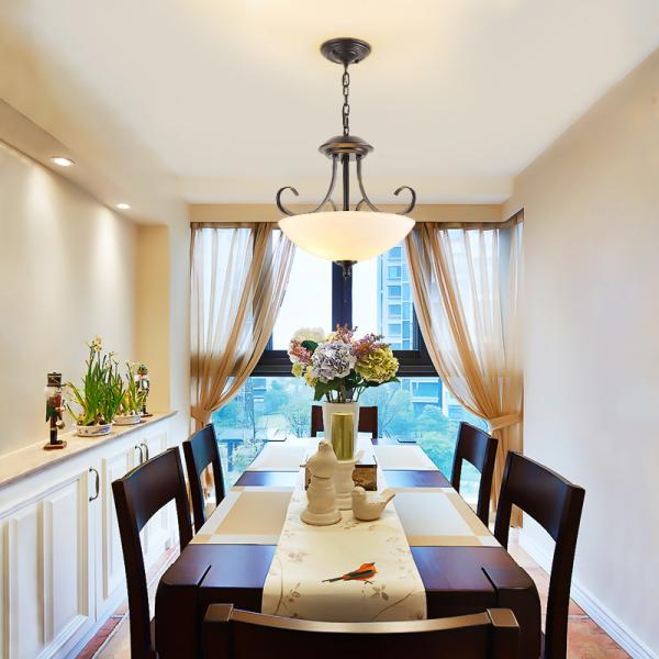 Modern Black Chandelier For Dining Hall Hallway Study Hotel Installed Light(WH-CI-159)