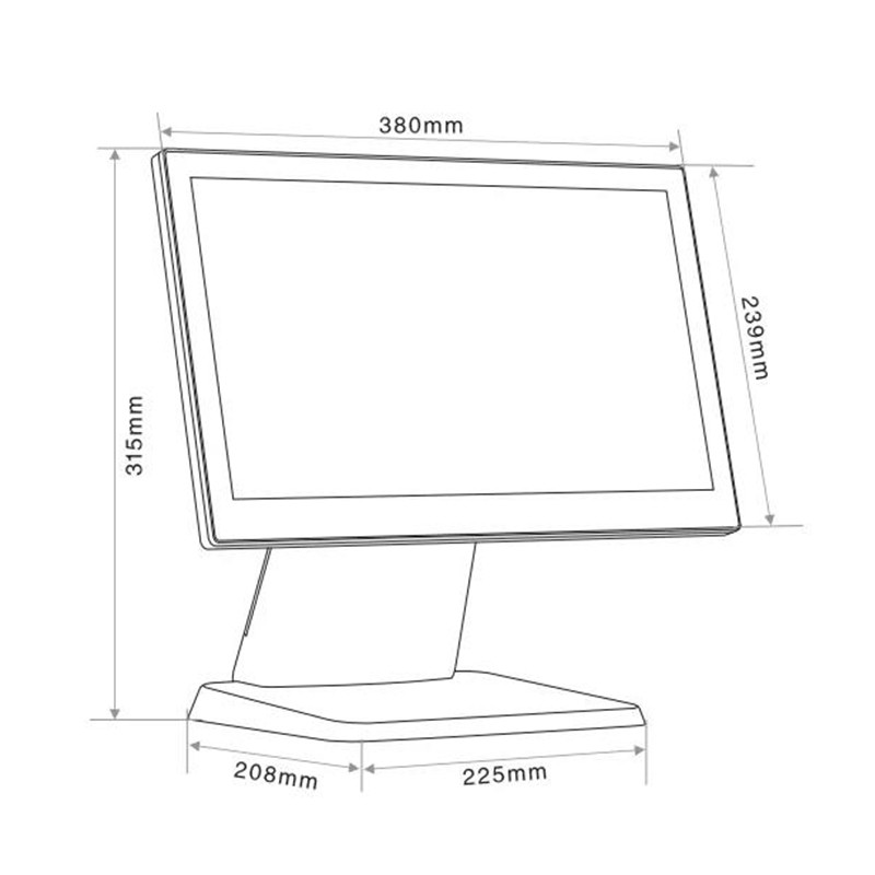 Custom Touch Screen Merchant Services POS Systems Machine RK3568 CPU
