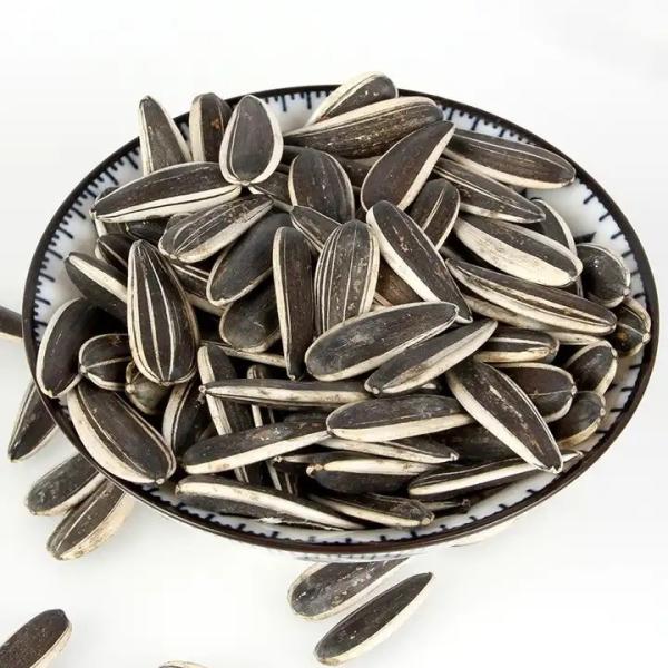 Sementes de girassol cruas Pp Saco tecido Sementes em saco seco Embalagem Flor de girassol cor natural 361 preto 200-270 Matérias-primas de alta qualidade
