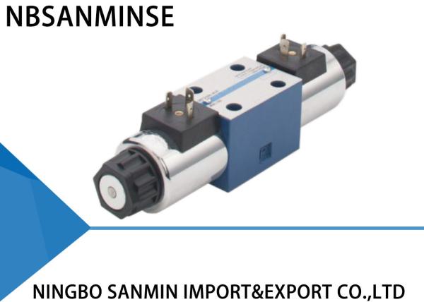 Válvula de solenoide hidráulica elétrica do FW, válvulas de controle direcional hidráulicas do solenoide