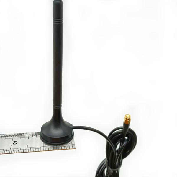 433MHZ Suckermag Mount Antenna , SMA Connector Magnetic Aerial 50 Ohm Impedance