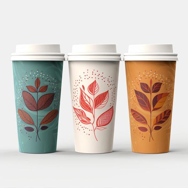 Customized 100% biodegradable eco-friendly and plastic free water-based coating for coffee milk and hot drink paper cups