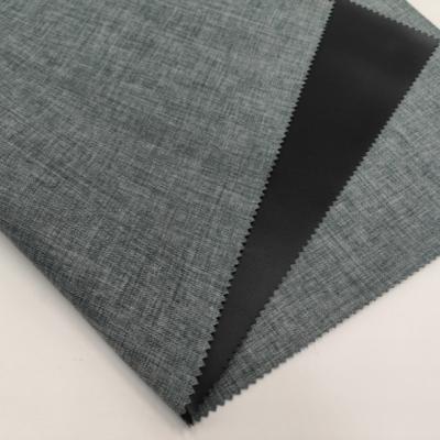 Plain Style 600D Cation Fabric Yarn Count With Coated Finish