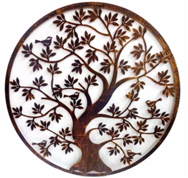 Espessura dos ornamento 2mm da parede do metal de Art De Pared do metal das artes de Kingson