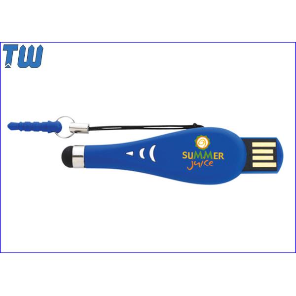 Sliding Water Drop Stylus Pen 64GB USB Memory Stick Thumb Drive
