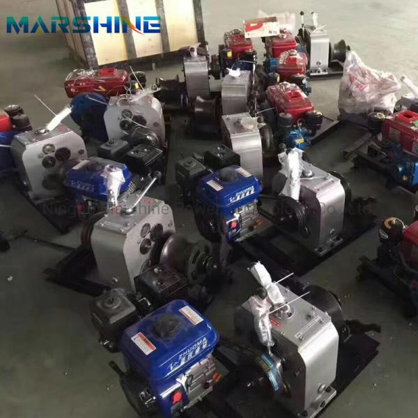 Power Line Underground Cable Pulling Machine Winch For Construction High Speed