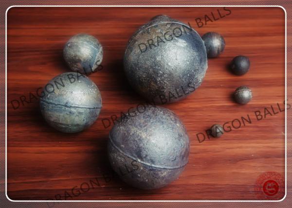 30mm 40mm Casting Steel Ball , Ball Mill Balls Customized Size Abrasion Resistant