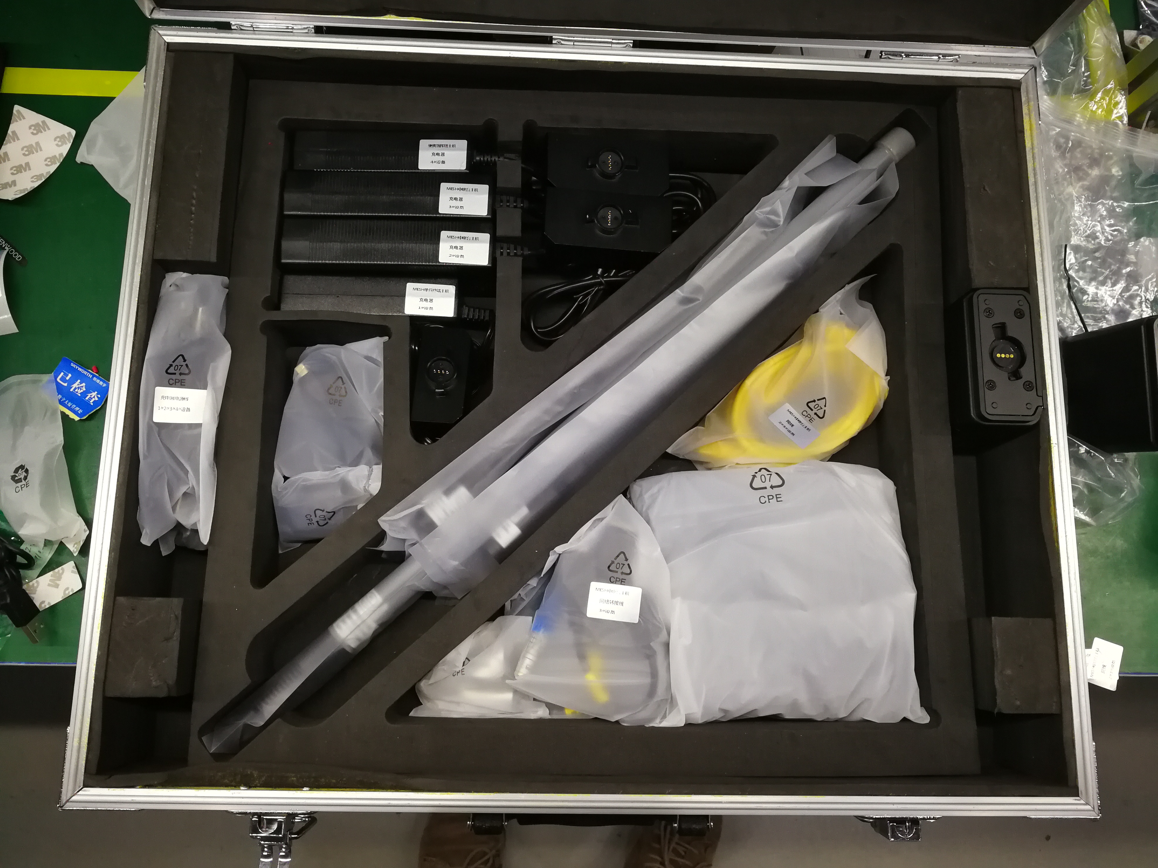 Внутренной связи 4W голоса тактического радио сетки IP видео- AES256 80Mbps 350MHz-4GHz ориентированное на заказчика