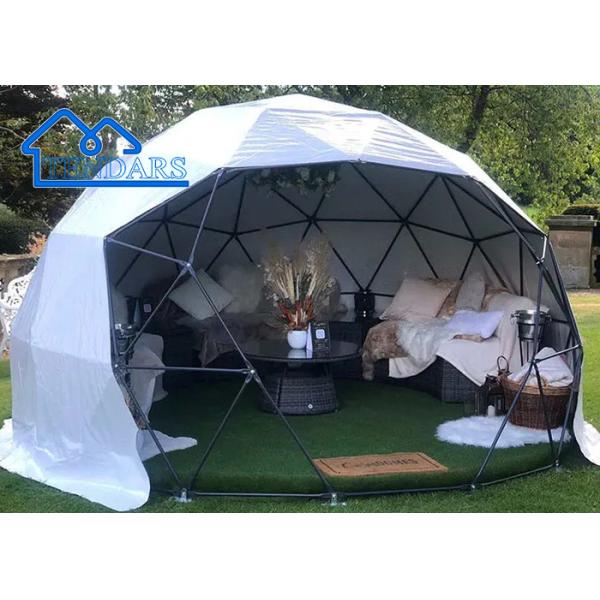 Специализированные палатки Geo Dome Коммерческая открытая семейная палатка Glamping с круглой дверью
