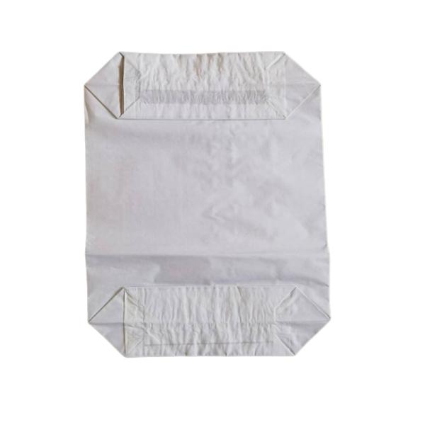 2 Ply 80GSM Paper Cement Bags 1 Ply Film Multi Wall Paper Moisture Proof for 20KG Tile Adhesive Sealing Handle 99g / customized