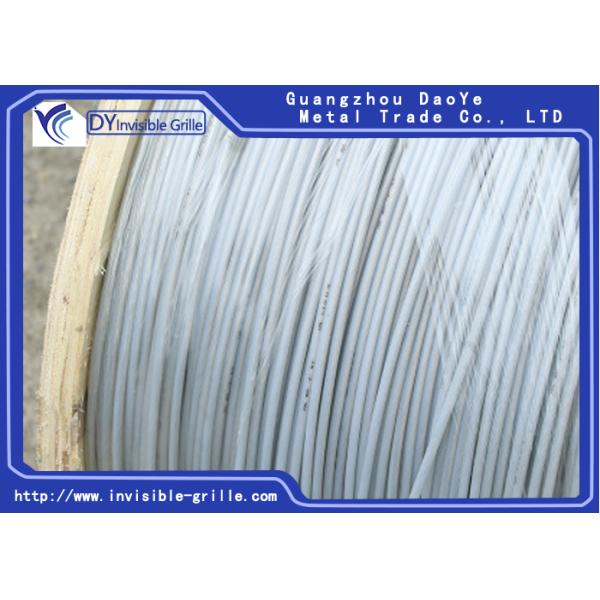 Заменяющий кабель безопасности нержавеющей стали алюминиев для невидимых грилей