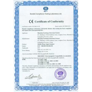 EASTLONGE ELECTRONICS(HK) CO.,LTD Certifications
