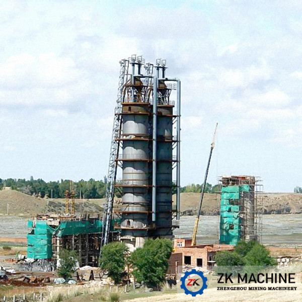 Small Scale Gas Fired 800T/d Vertical Shaft Lime Kiln