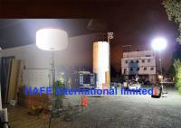Torre clara portátil do diodo emissor de luz 600W Luminite das luzes de segurança da emergência de Dimmable para o salvamento