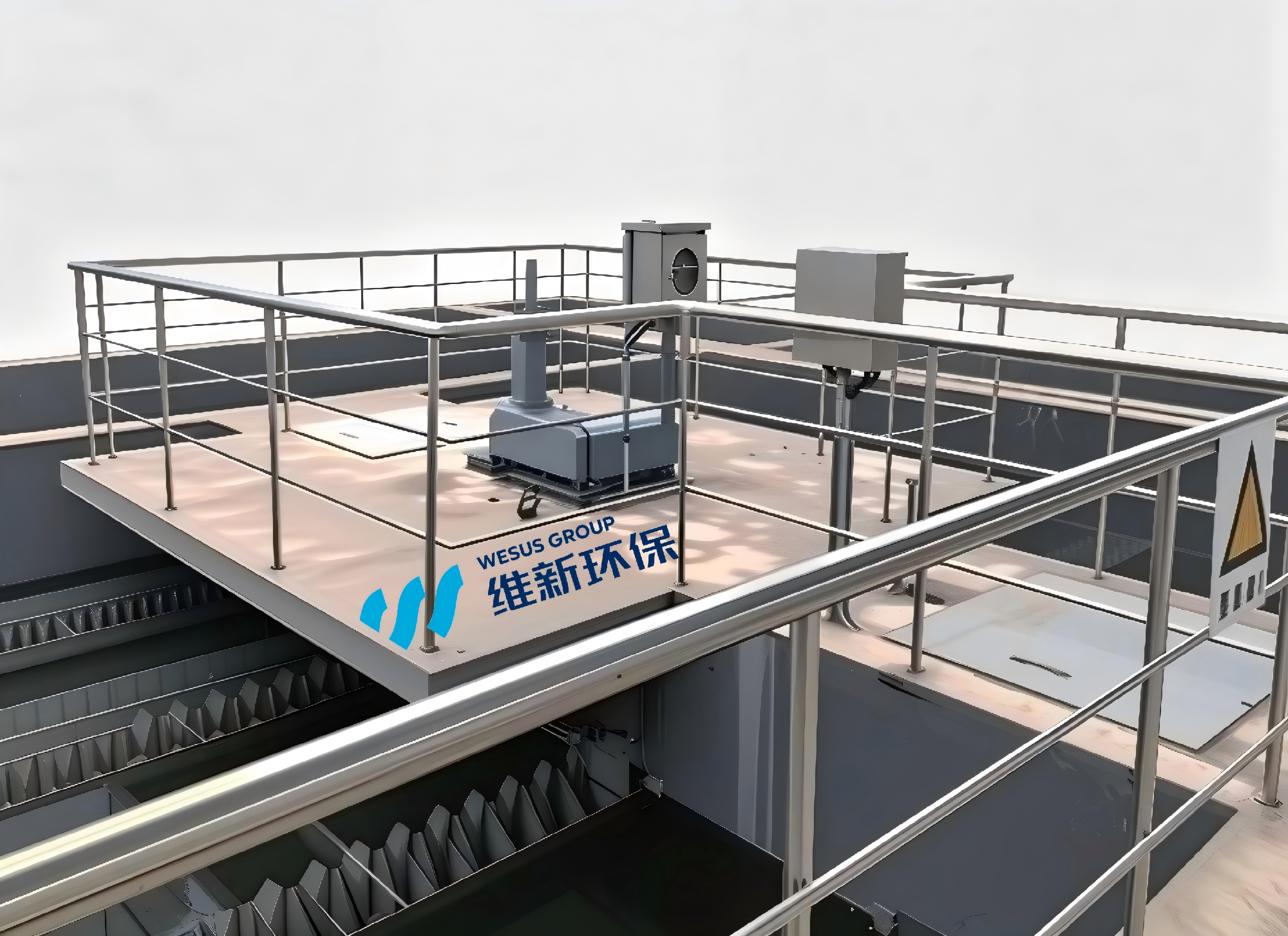 Rotary Sludge Thickening Scraper for Square High Density Sedimentation Tank