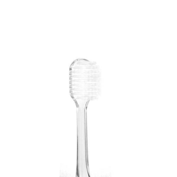 Factory Direct Sale Low Price High Quality Crystal Transparent Colorful Adult Toothbrush Custom Soft Toothbrush