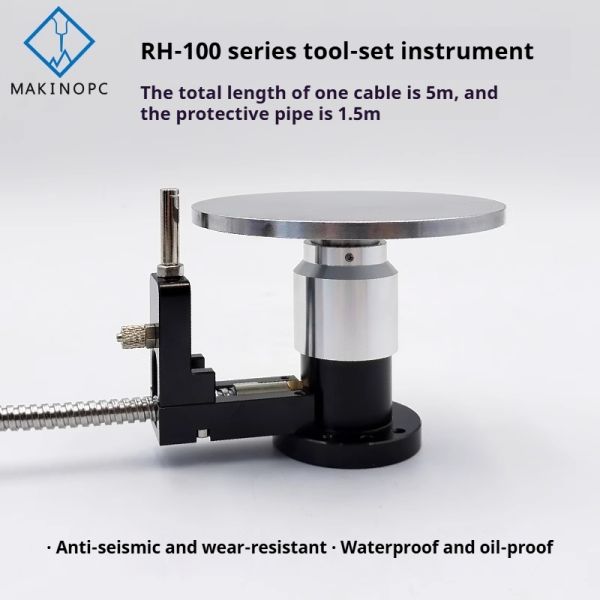 RH-100 High Precision 100 mm Diameter CNC Tool Setter Z Axis Presetter for Large CNC Machining Centers