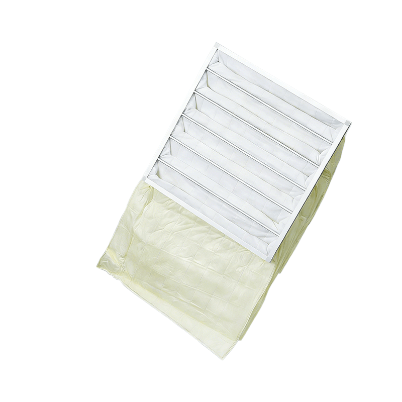 Commercial Purifier Hepa Fiberglass Pocket Filter Bags ROHS Certificated