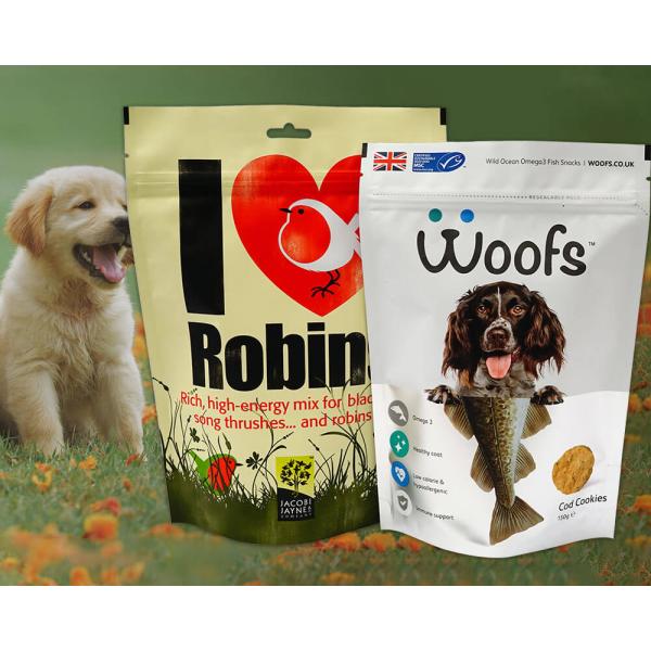 Не токсический корм для домашних животных стоит вверх Gravure цвета мешка сумки алюминиевой фольги напечатанный с молнией