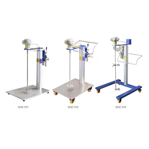 BGD 722-725 Air Pneumatic Mixer Mixing Equipment 0.1HP - 0.5HP Power