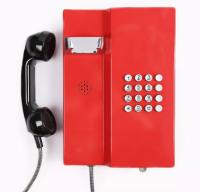 Téléphone de détenu d'acier inoxydable pour la prison et la prison, téléphone fixé au mur d'IP