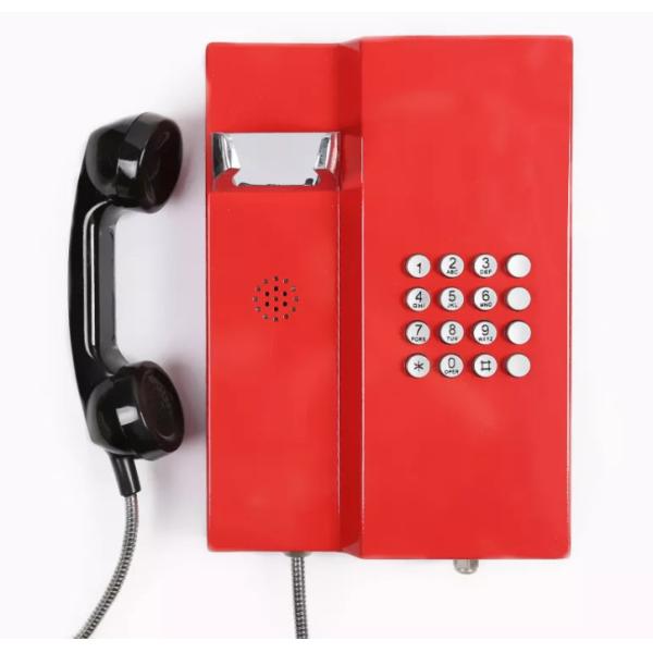 Телефон воспитанника нержавеющей стали для тюрьмы и тюрьмы, стены установленный телефон IP