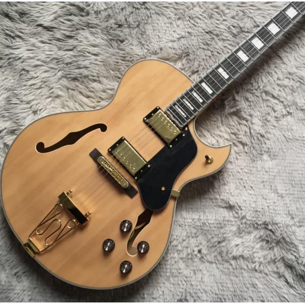 Custom Byrdland Electric Guitar Spruce Top Archtop Gold Hardware