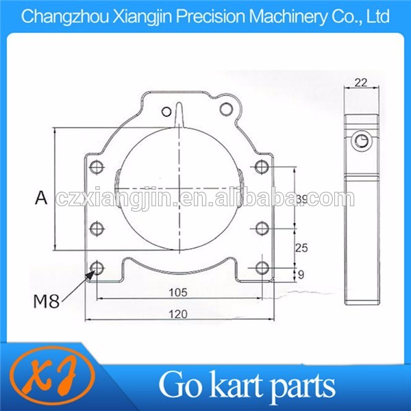 Bearing Housing Bearing Cassette For Go Kart Billet Aluminum Axle