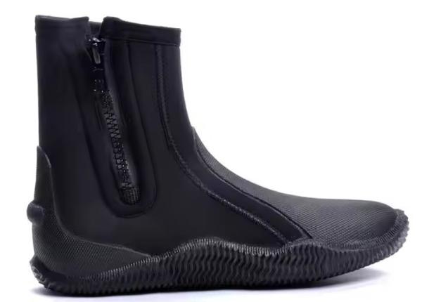 Breathable Safety 5mm Dive Boots Neoprene Dive Boots With Reinforced Soles