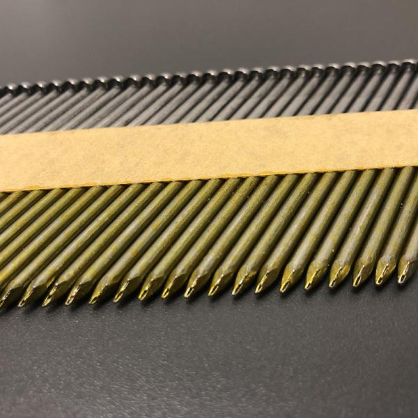 Q235 steel  Collated Framing Nails 3 Inch D Head Bright Smooth Shank 3.05mm Diameter