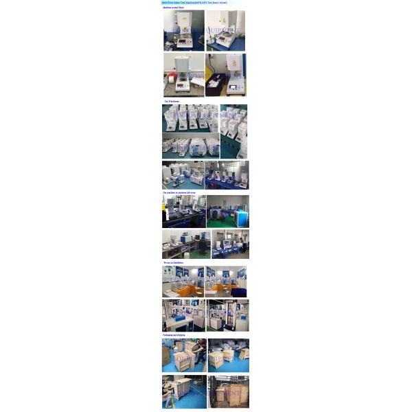 ISO 1133 ASTM D1238 Melt Flow Index MFI Measuring Instrument MFI Tester Melt Flow Index Testing Machine Plastic Test